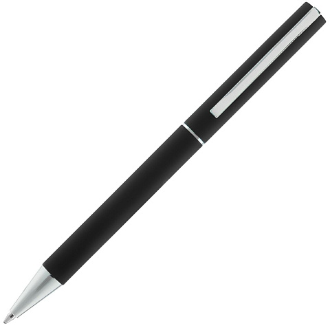 Ручка шариковая Blade Soft Touch, черная - рис 3.