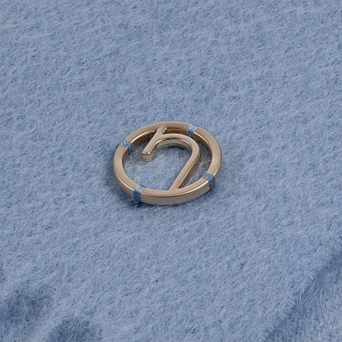 Палантин Gorgeous, голубой - рис 4.