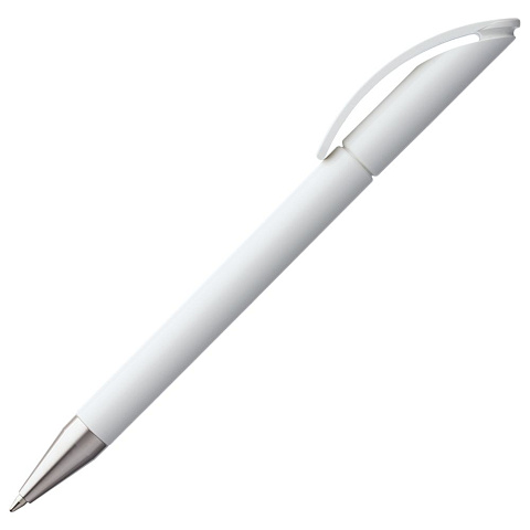 Ручка шариковая Prodir DS3 TPC, белая - рис 4.