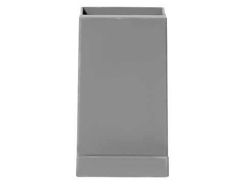 Беспроводная зарядка-подставка с подсветкой Glow box, серый (Р) - рис 7.