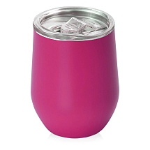 Вакуумная термокружка Sense, непротекаемая крышка, крафтовая упаковка, розовый