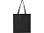 Florida эко-сумка с ластовицей плотностью 270 г/м² - сплошной черный - миниатюра - рис 3.