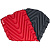 Надувной коврик Insulated Static V Luxe, красный - миниатюра - рис 4.