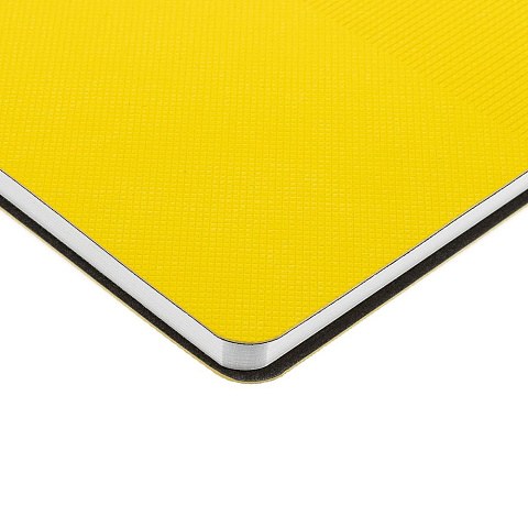 Ежедневник Knit, недатированный, желтый - рис 6.