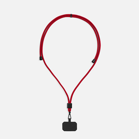 Шнурок для телефона TrendHand, красный - рис 2.