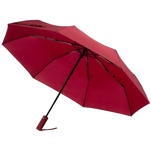 Зонт складной Ribbo, красный - рис 2.