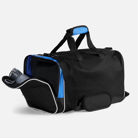 Спортивная сумка Fitnext, черная с синим - рис 5.