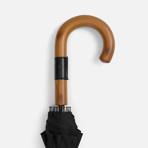 Зонт-трость Cloudfall, черный - рис 7.