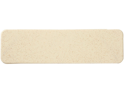 Набор столовых приборов Bamberg из бамбукового волокна, бежевый - рис 2.