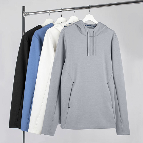 Худи унисекс Begi, молочно-белое - рис 4.