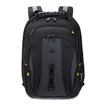 Рюкзак TORBER МЕГАПОЛИС с отделением для ноутбука 15.6, чёрный/серый, полиэстер, 37 х 17 х 45 см