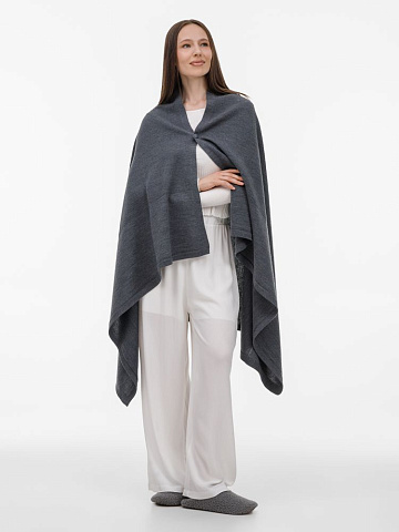 Плед Aviator, темно-серый - рис 5.