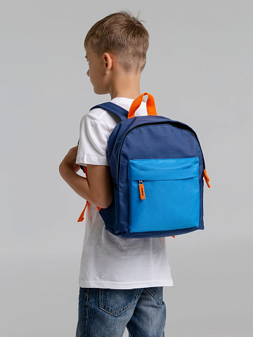 Рюкзак детский Kiddo, синий с голубым - рис 11.