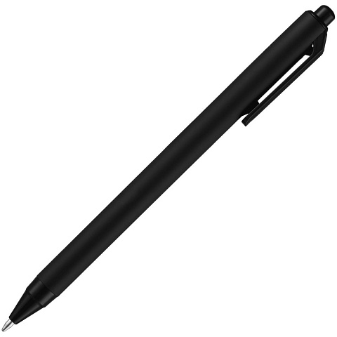 Ручка шариковая Cursive Soft Touch, черная - рис 4.