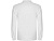 Рубашка поло Estrella мужская с длинным рукавом, белый - миниатюра - рис 2.