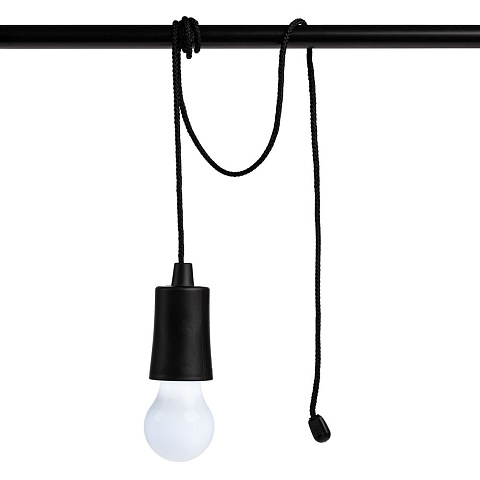Лампа портативная Lumin, черная - рис 4.