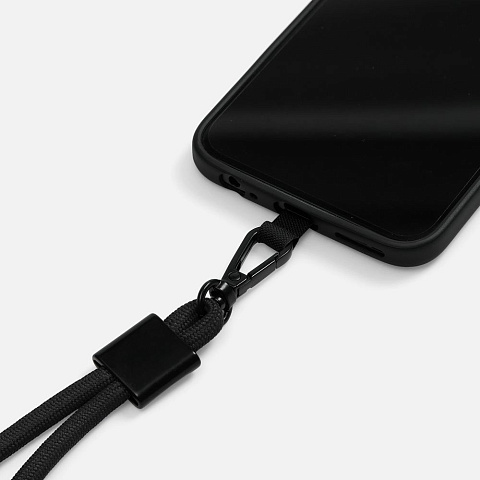 Шнурок для телефона TrendHand, черный - рис 5.