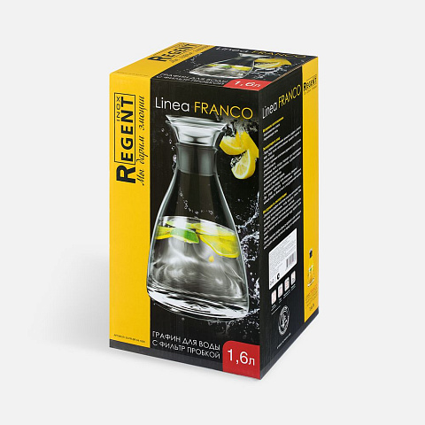 Графин для воды с фильтр-пробкой Linea Franco - рис 7.