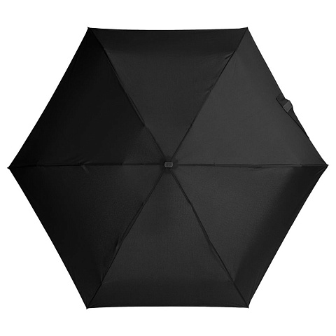 Зонт складной Five, черный - рис 4.