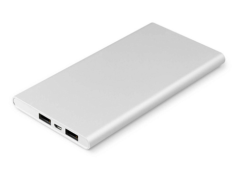 Внешний аккумулятор Rombica NEO AX70L, 7 000 мАч, алюминий, серебристый, чехол