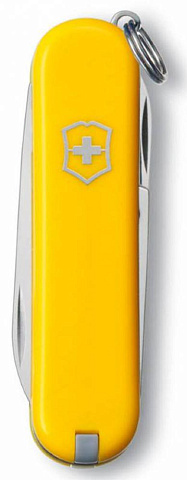 Нож-брелок Classic 58 с отверткой, желтый - рис 4.