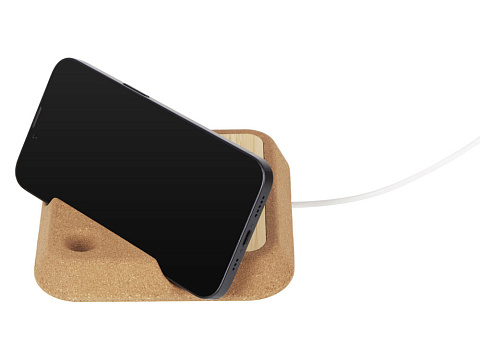 Беспроводная зарядка с подставкой для телефона, 5 Вт - рис 4.