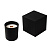 Ароматическая свеча в черном стакане, ветивер и мускат, 250 мл, черный (без лого LM) - миниатюра - рис 2.