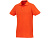 Мужское поло Helios с коротким рукавом, оранжевый - миниатюра