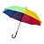 Зонт трость яркий "Радуга" - миниатюра