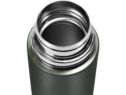 Термос Relaxika 101 (0,5 литра), хаки (без лого) - рис 5.