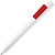 Ручка шариковая Swiper SQ, белая с красным - миниатюра