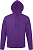 Толстовка с капюшоном Snake 280, темно-фиолетовая - миниатюра - рис 2.