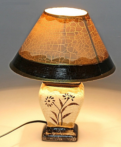 Керамический светильник Винтаж - рис 2.