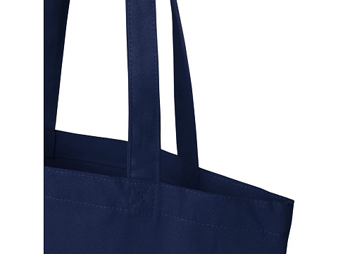 Orissa эко-сумка из органического материала GOTS, плотностью 270 г/м² - темно-синий - рис 5.