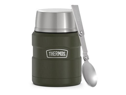 Термос из нерж. стали с ложкой тм THERMOS SK3000 MAG 0,47L - рис 2.