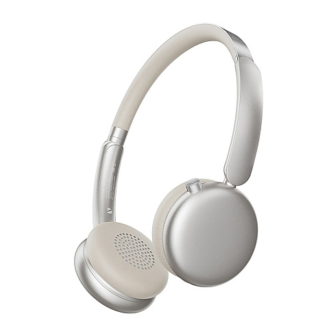 Беспроводные накладные наушники Stereo Light, BT 5.4, 300 мАч, песочно-золотой, Deppa - рис 2.