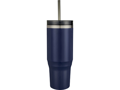 Melbourne кружка 1200 мл, сертифицированная согласно RCS, с соломинкой - Темно - синий - рис 2.