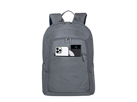 RIVACASE 7561 grey ECO рюкзак для ноутбука 15.6-16 / 6 - рис 10.