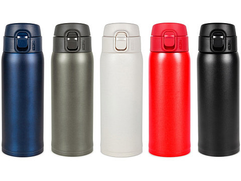 Термокружка Relaxika 701 (0,48 литра), хаки (без лого) - рис 20.