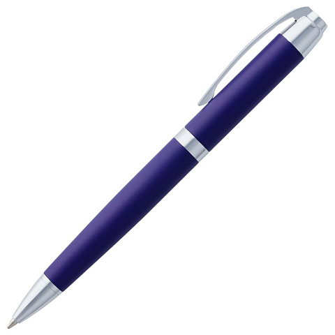 Ручка шариковая Razzo Chrome, синяя - рис 3.