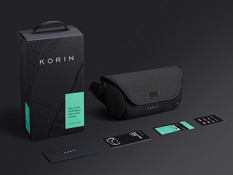 Антикражная сумка на пояс Clickpack, черный - рис 16.