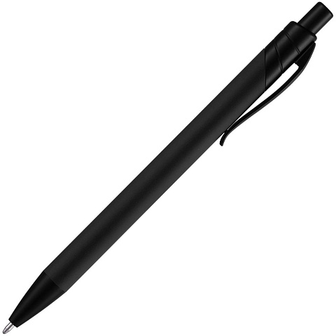 Ручка шариковая Undertone Black Soft Touch, черная - рис 4.