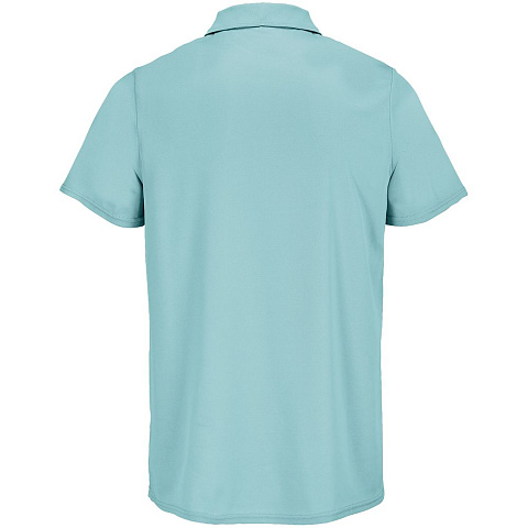 Рубашка поло унисекс Pitcher, голубая (морская волна) - рис 3.