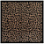 Платок Leopardo Silk, коричневый - миниатюра