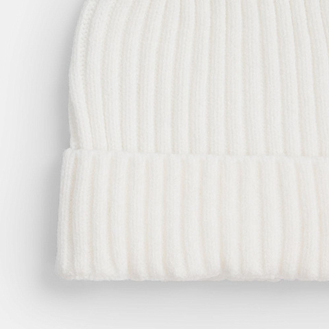 Шапка Laconi, молочно-белая - рис 3.