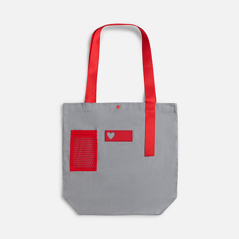 Шопер-конструктор Taga с красными элементами - рис 3.