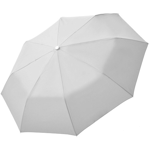 Зонт складной Fiber Alu Light, белый - рис 3.