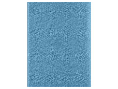 Обложка на магнитах для автодокументов и паспорта Favor, голубая - рис 4.