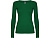 Футболка с длинным рукавом Extreme женская, бутылочный зеленый - миниатюра