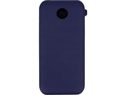 Внешний беспроводной аккумулятор с подсветкой лого Astro, 10000 mAh, темно-синий - рис 5.